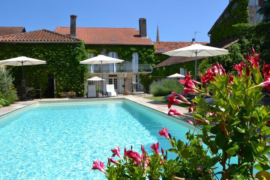 La Baguenaude Bed and Breakfast Marciac Exteriör bild
