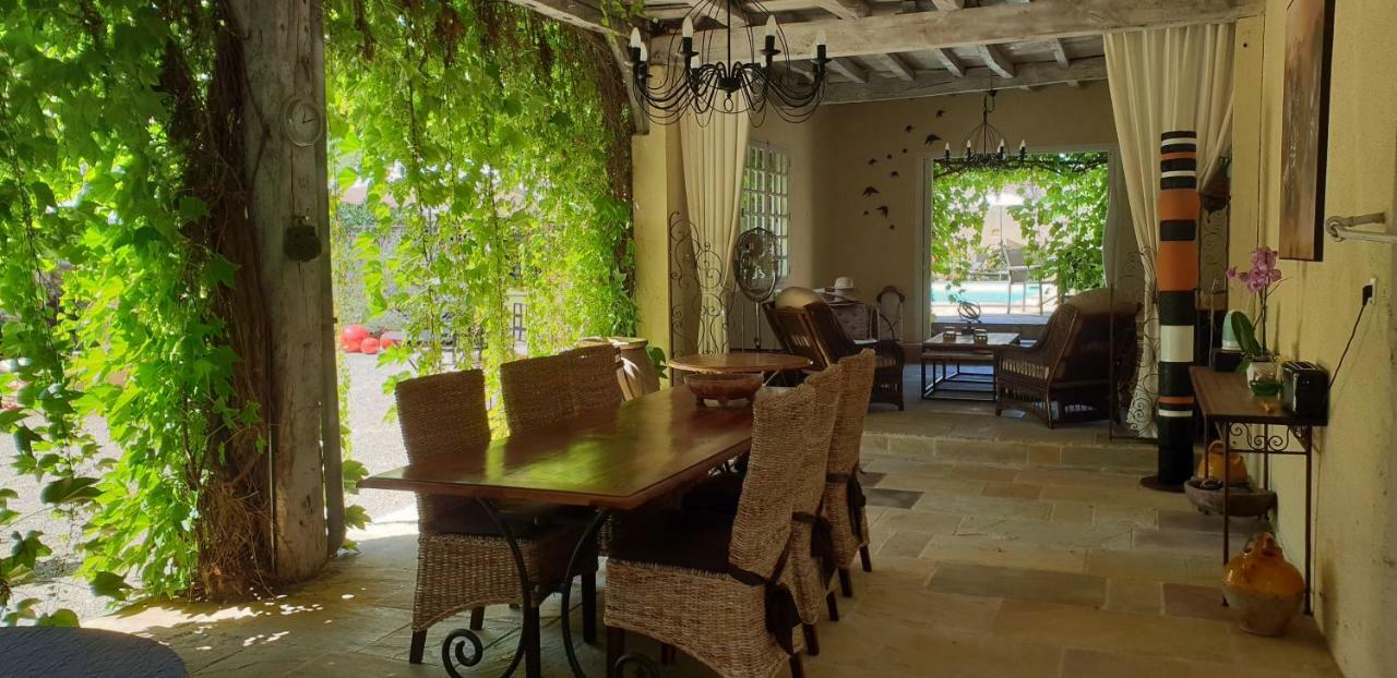 La Baguenaude Bed and Breakfast Marciac Exteriör bild