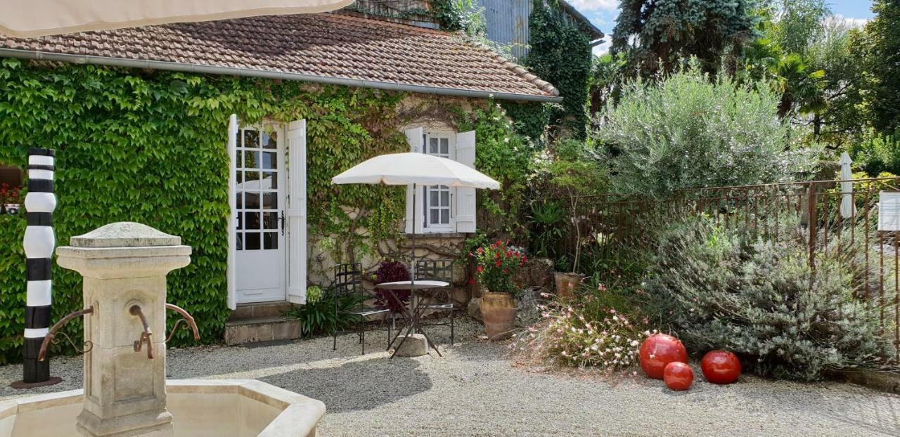 La Baguenaude Bed and Breakfast Marciac Exteriör bild